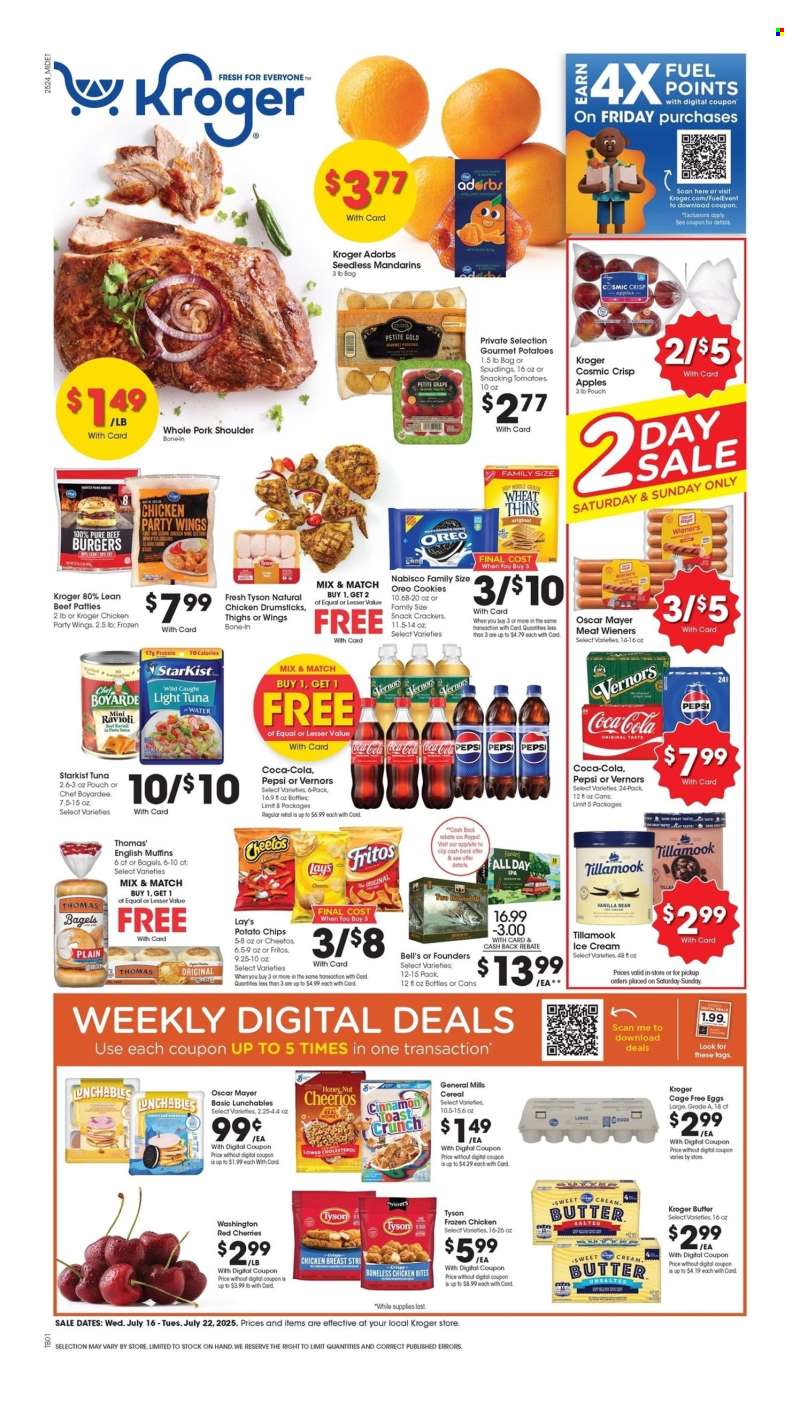 Kroger Flyer - 07/16/2025 - 07/22/2025.