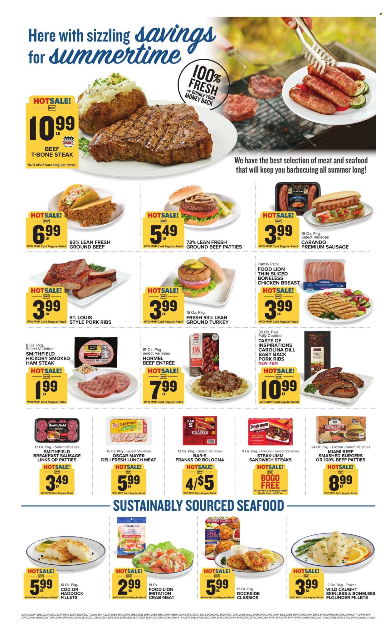 Food Lion ad - 07/16/2025 - 07/22/2025. Page 2
