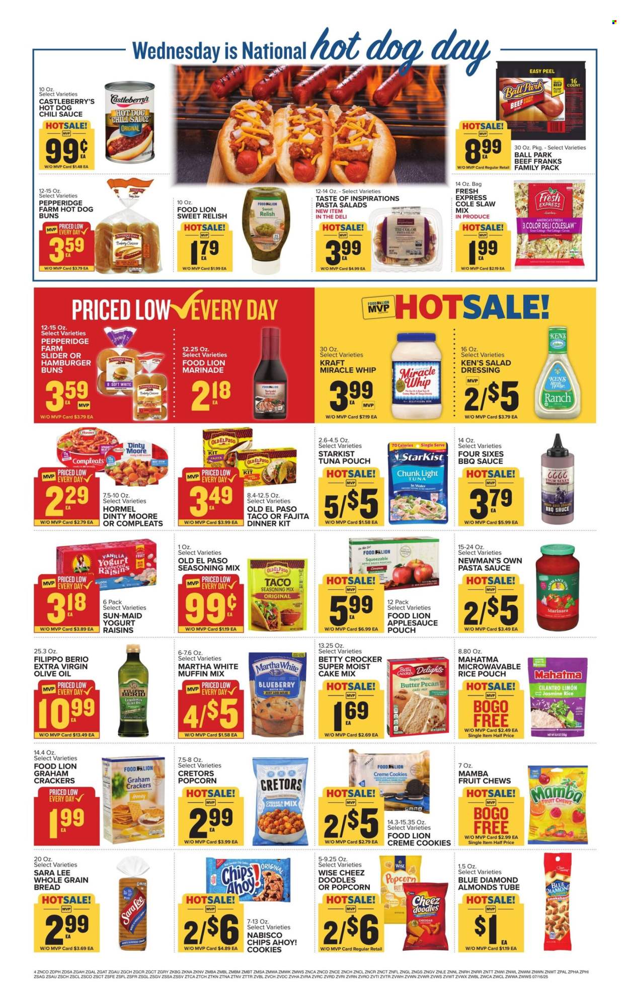 Food Lion ad - 07/16/2025 - 07/22/2025. Page 4