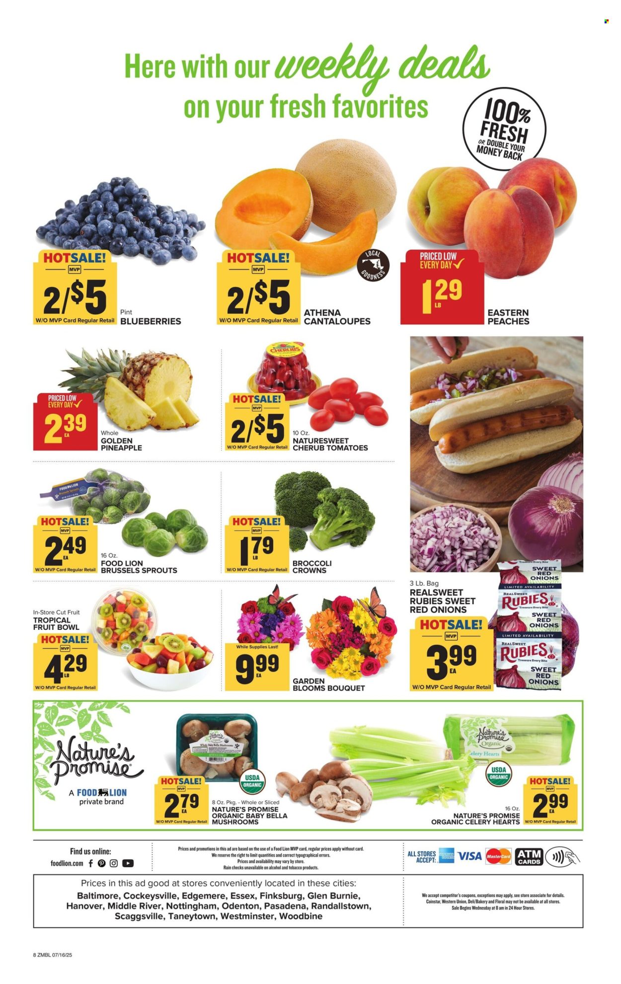 Food Lion ad - 07/16/2025 - 07/22/2025. Page 8