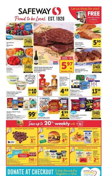 Safeway Flyer - 07/16/2025 - 07/22/2025.