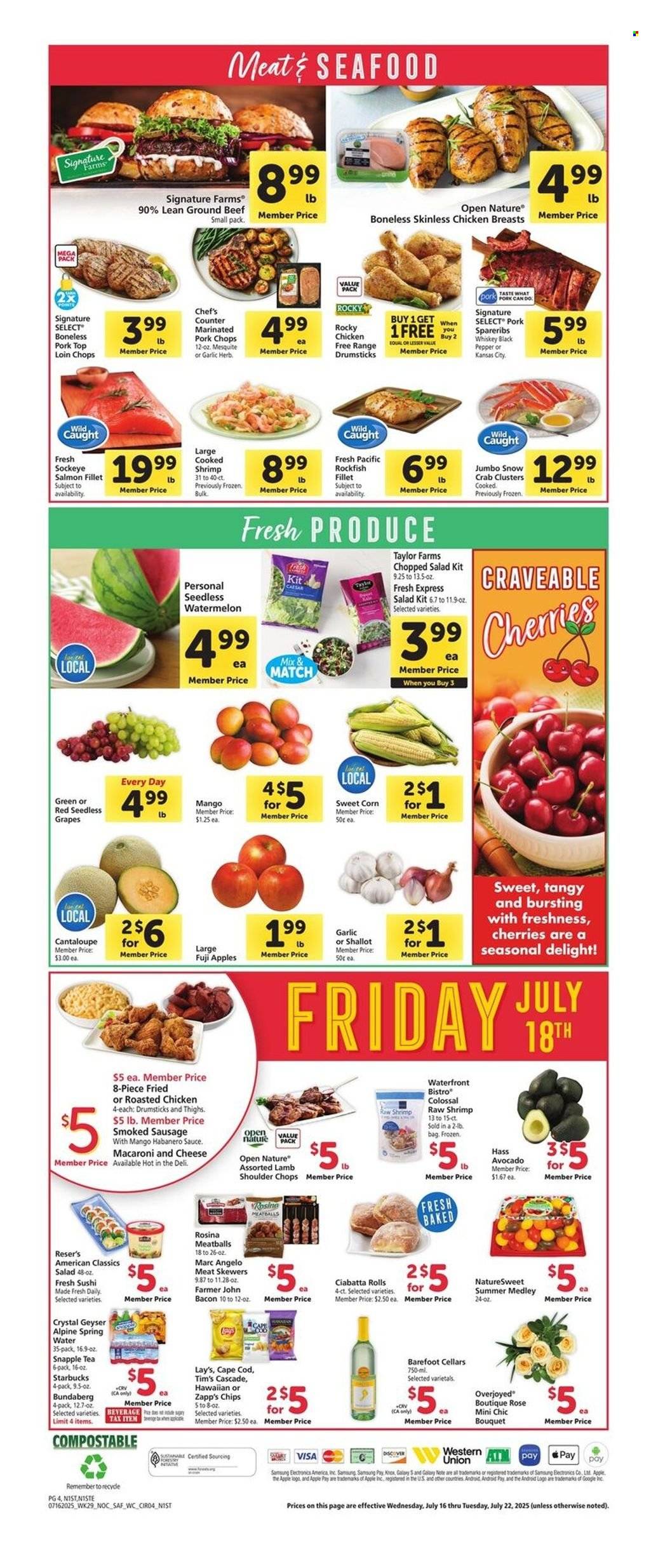 Safeway ad - 07/16/2025 - 07/22/2025. Page 4