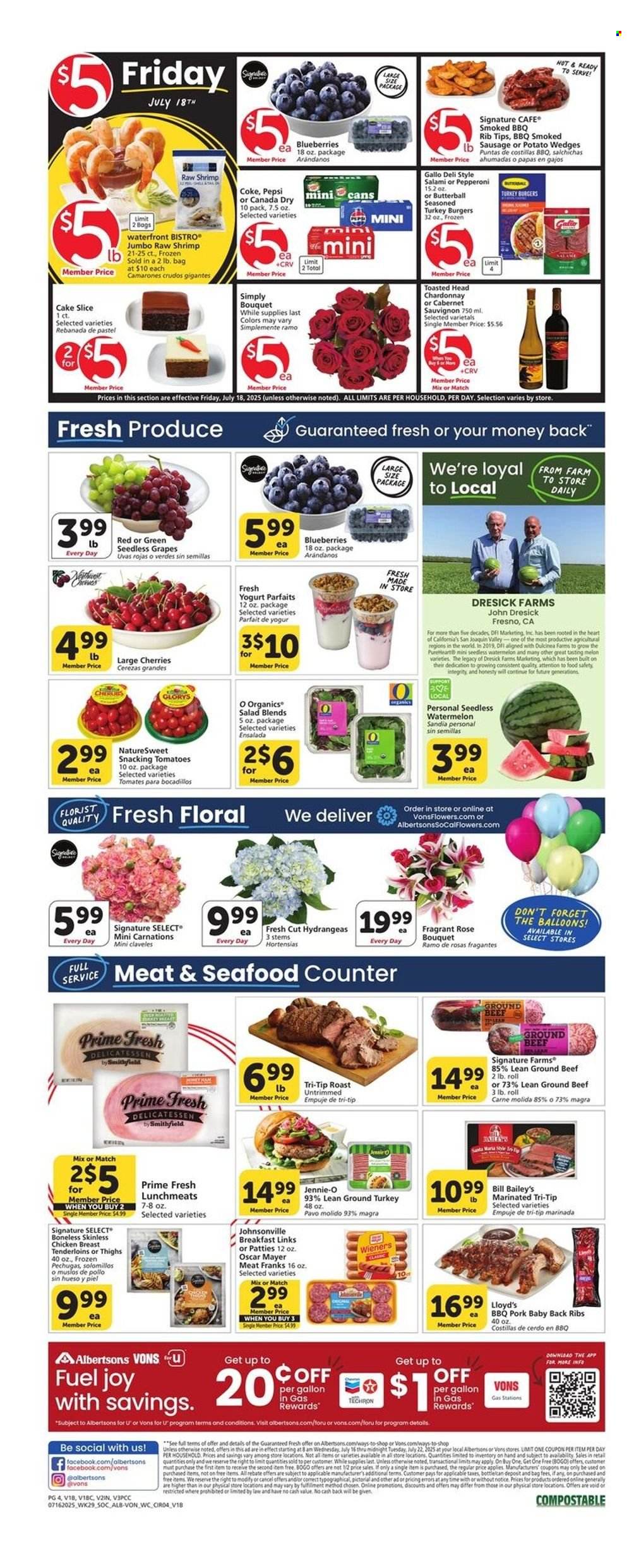 Albertsons ad - 07/16/2025 - 07/22/2025. Page 4