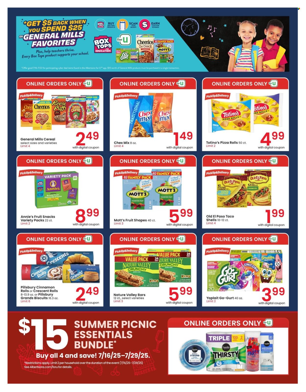 Albertsons ad - 07/16/2025 - 07/22/2025. Page 2