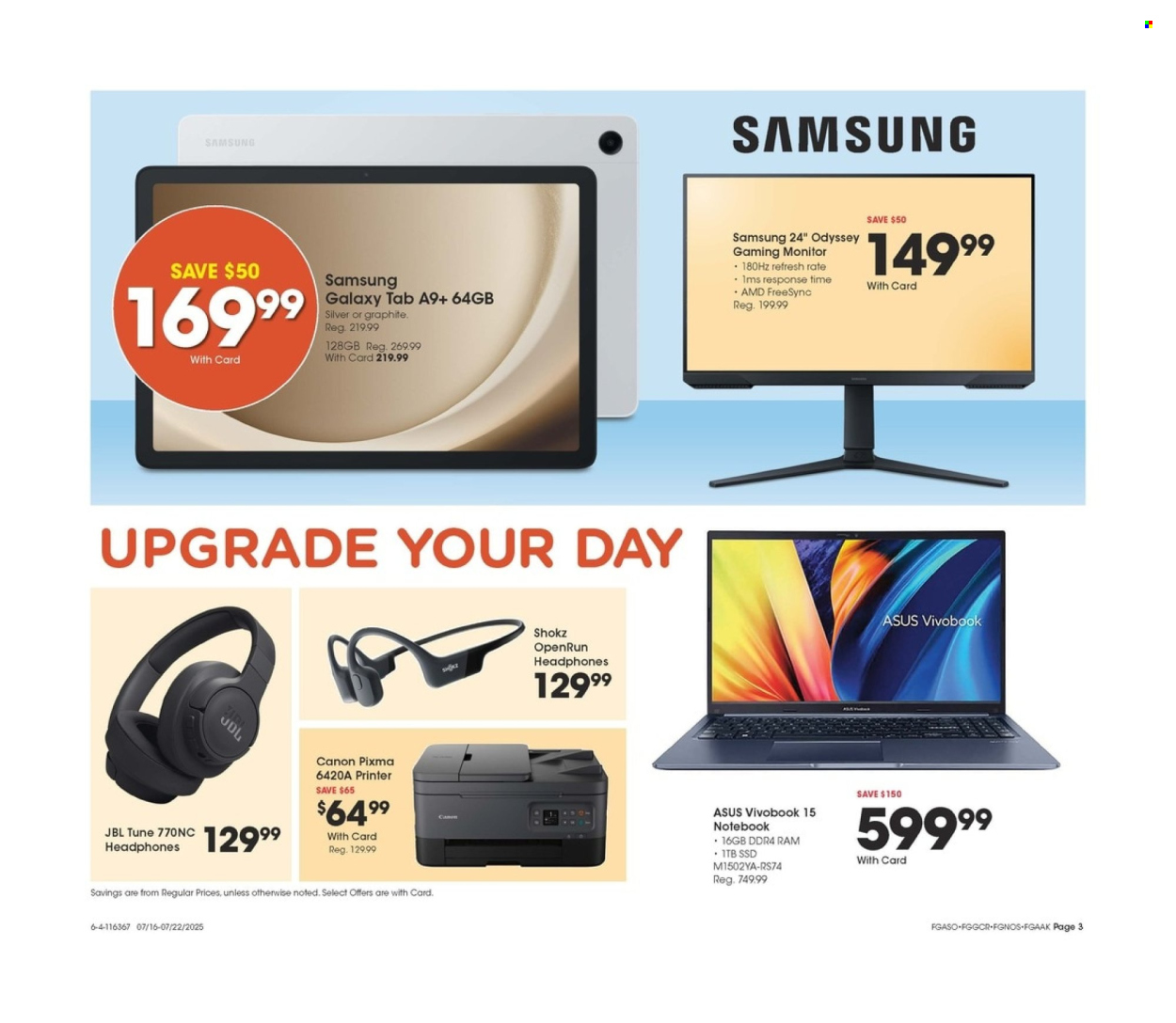 Fred Meyer ad - 07/16/2025 - 07/22/2025. Page 3