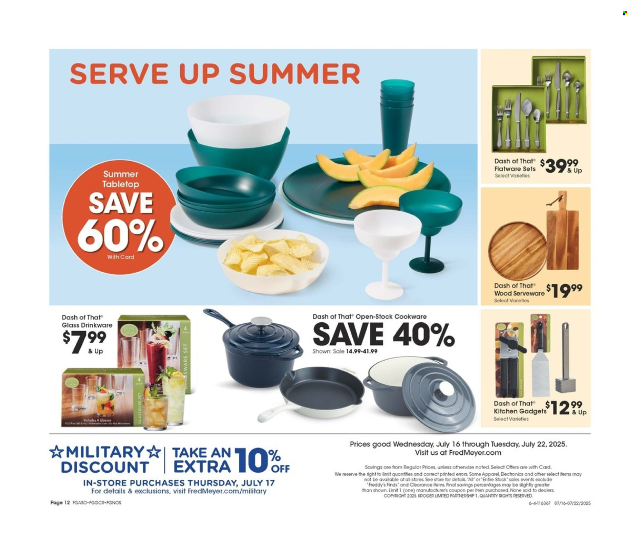Fred Meyer ad - 07/16/2025 - 07/22/2025. Page 15