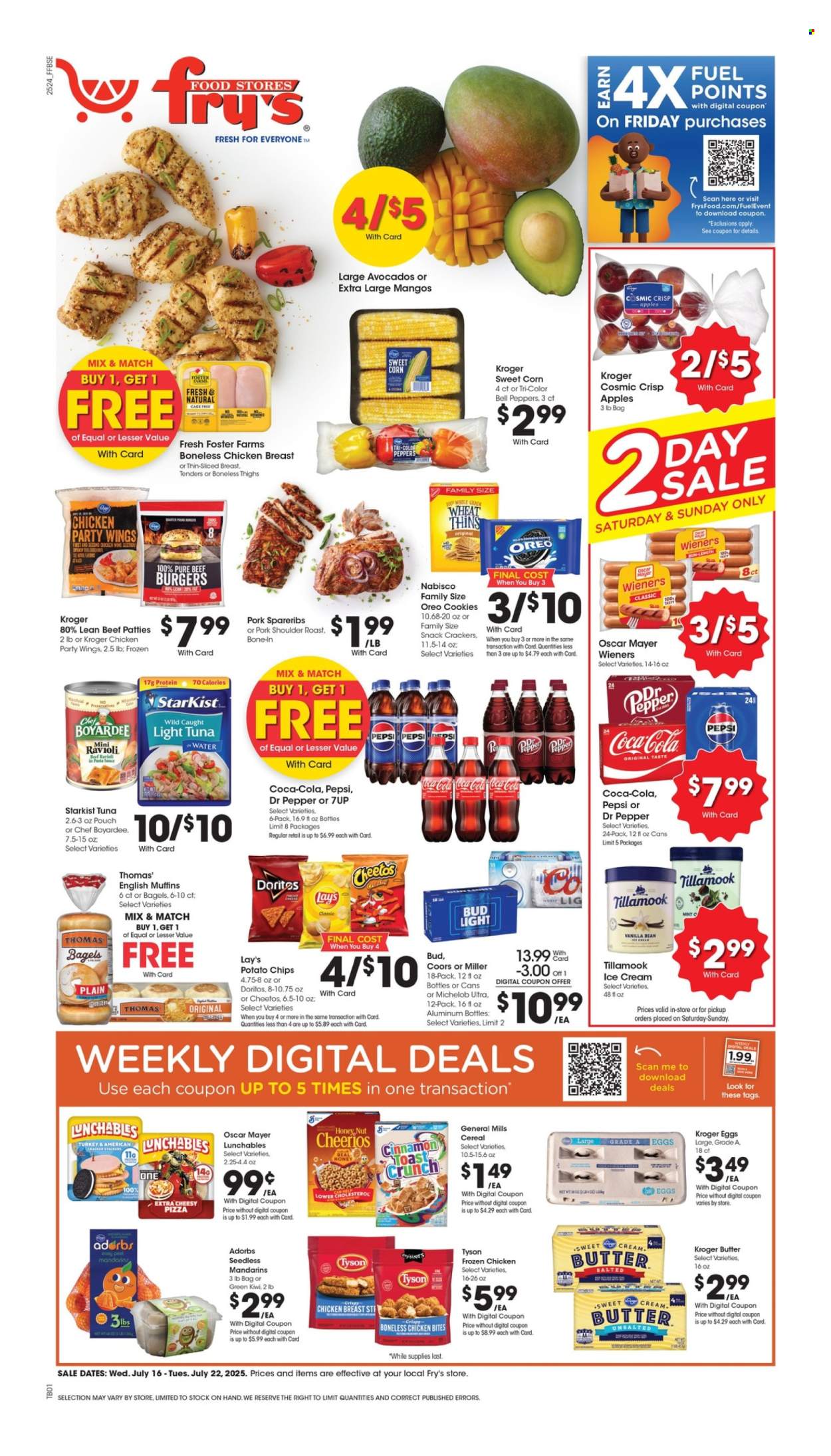 Fry’s ad - 07/16/2025 - 07/22/2025. Page 1