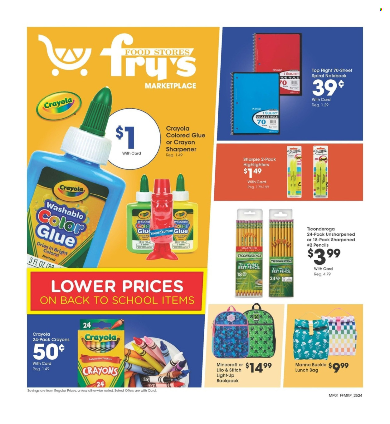 Fry’s ad - 07/16/2025 - 07/22/2025. Page 1
