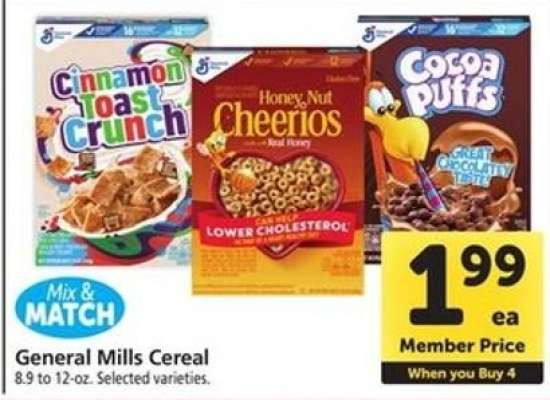 General Mills Cereal