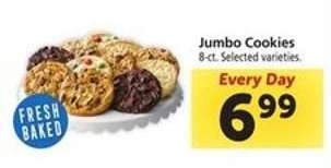 Jumbo Cookies