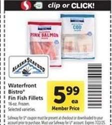Waterfront Bistro Fin Fish Fillets