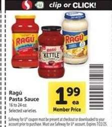 Ragú Pasta Sauce