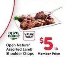 Open Nature Assorted Lamb Shoulder Chops