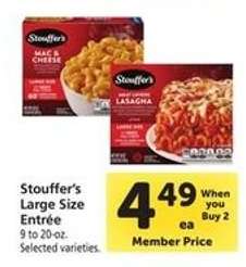 Stouffer's Large Size Entrée