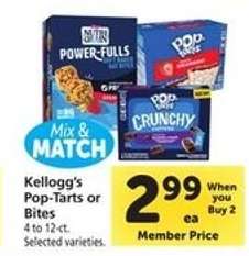 Kellogg's Pop-Tarts or Bites