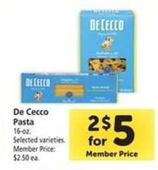 De Cecco Pasta