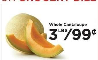 Whole Cantaloupe