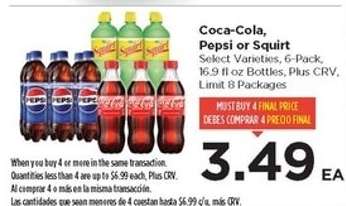 Coca-Cola, Pepsi or Squirt