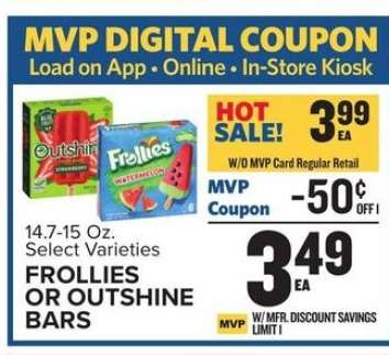 Frollies or Outshine Bars