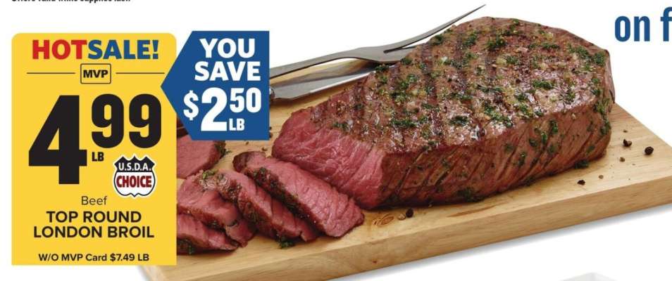 Beef Top Round London Broil