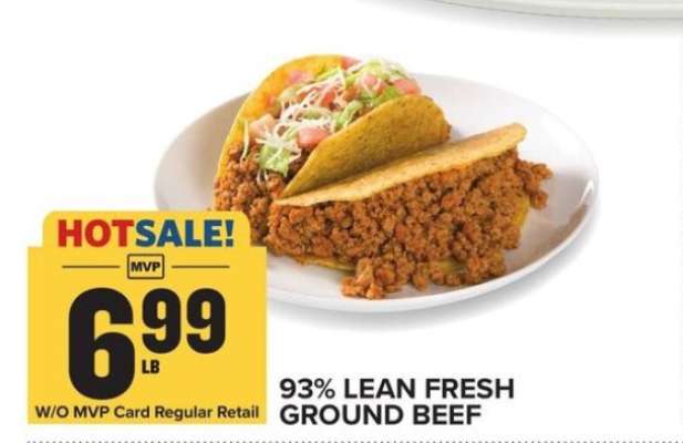 93% Lean Fresh Ground Beef