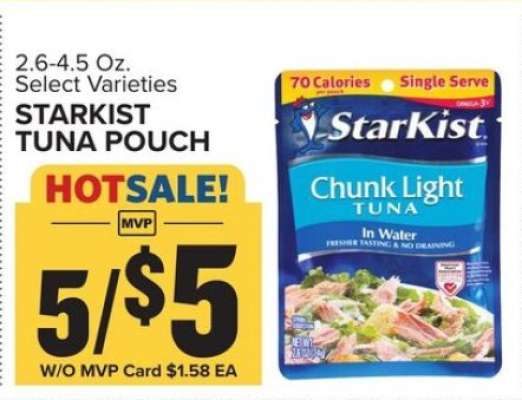 Starkist Tuna Pouch