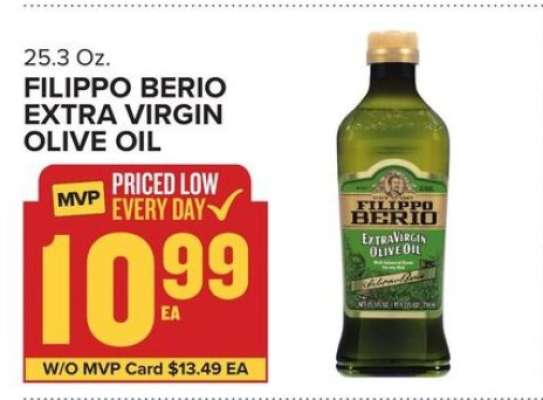 Filippo Berio Extra Virgin Olive Oil