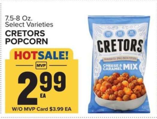 Cretors Popcorn