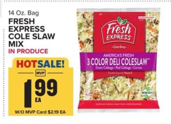 Fresh Express Cole Slaw Mix
