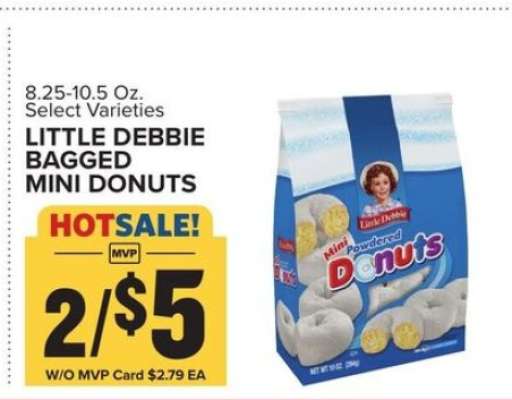 Little Debbie Bagged Mini Donuts