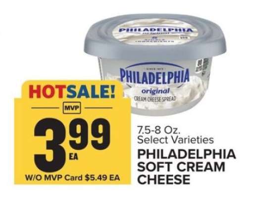 Philadelphia Soft Cream Cheese