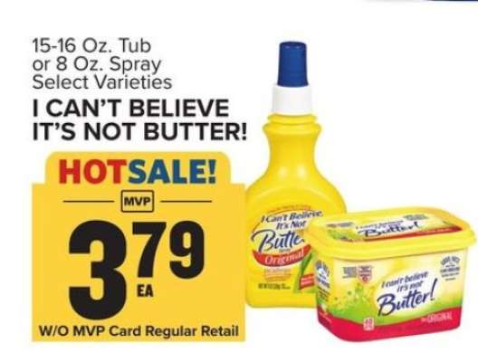 I Can't Believe It's Not Butter!