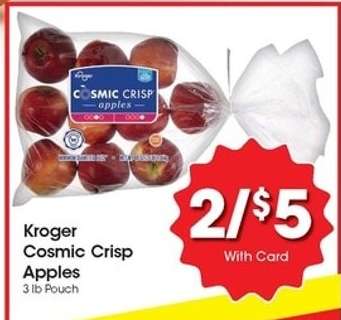 Kroger Cosmic Crisp Apples