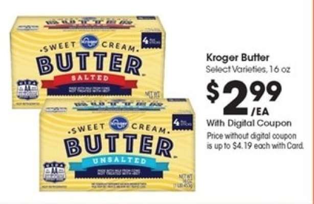 Kroger Butter