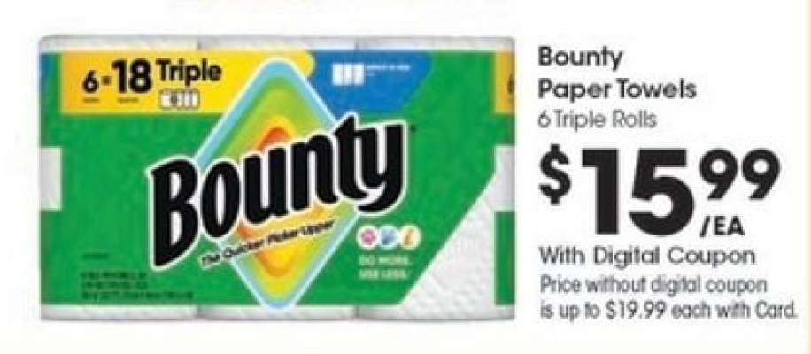 Bounty Paper Towels