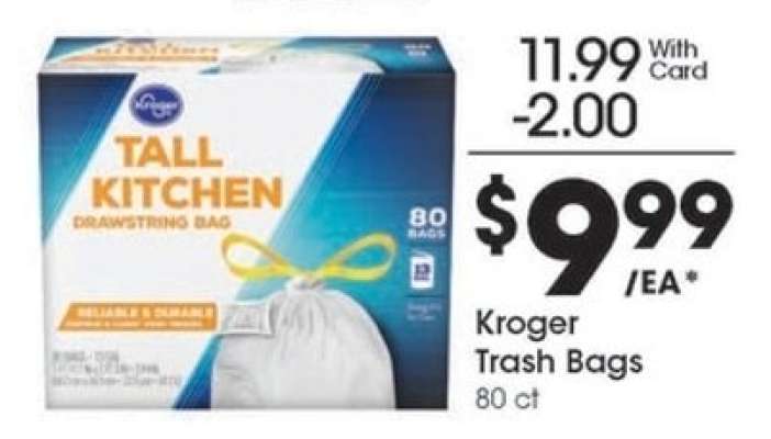 Kroger Trash Bags