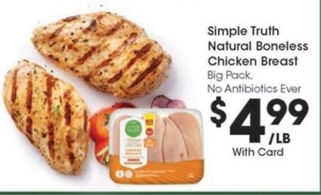 Simple Truth Natural Boneless Chicken Breast