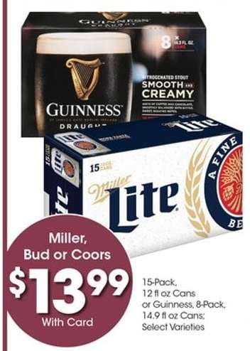 Miller, Bud or Coors