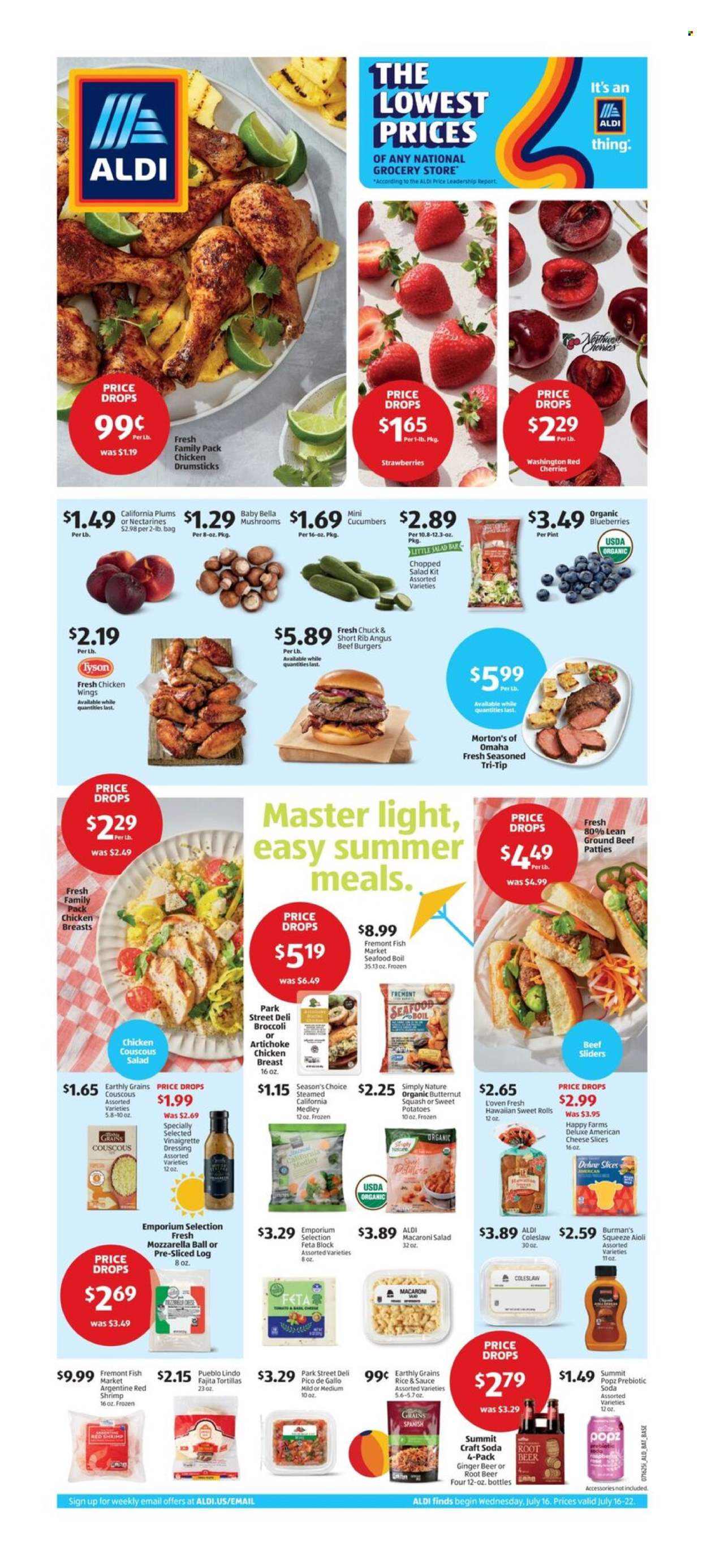 ALDI ad - 07/16/2025 - 07/22/2025. Page 1