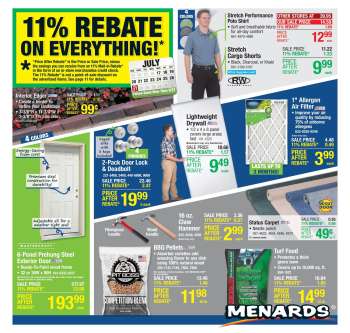 Menards Flyer - 07/17/2025 - 07/27/2025.