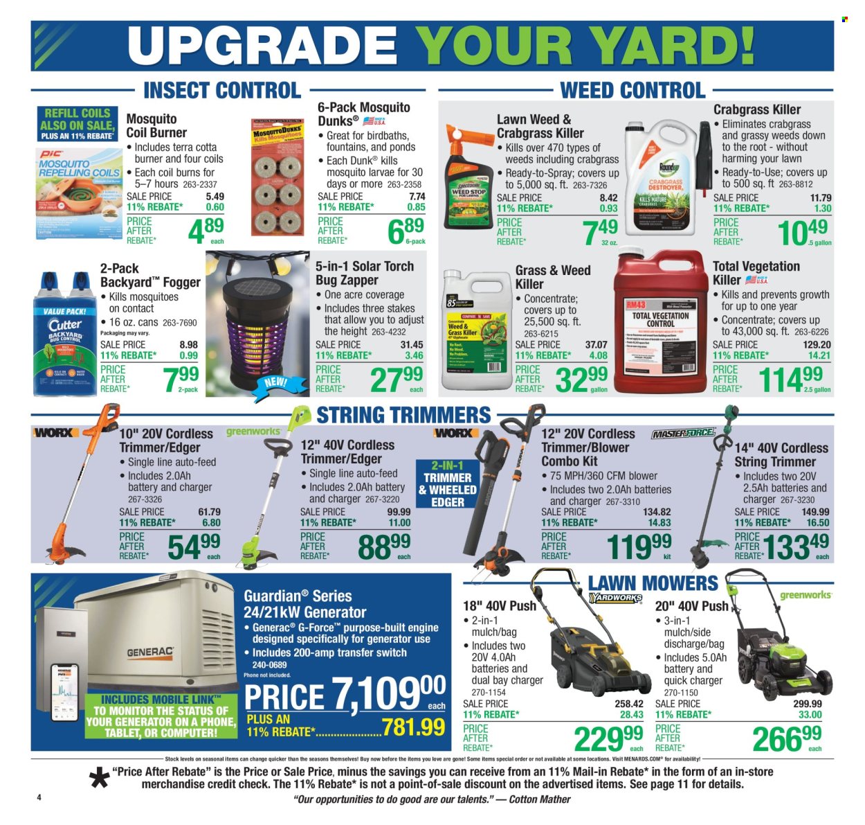 Menards ad - 07/17/2025 - 07/27/2025. Page 5
