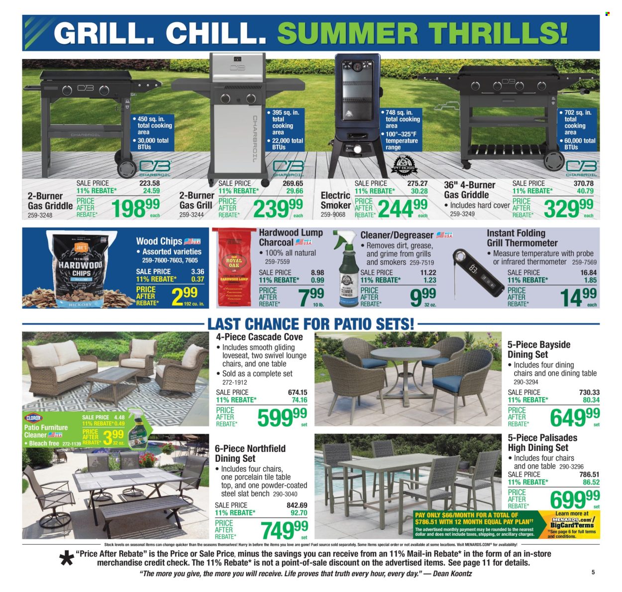 Menards ad - 07/17/2025 - 07/27/2025. Page 6