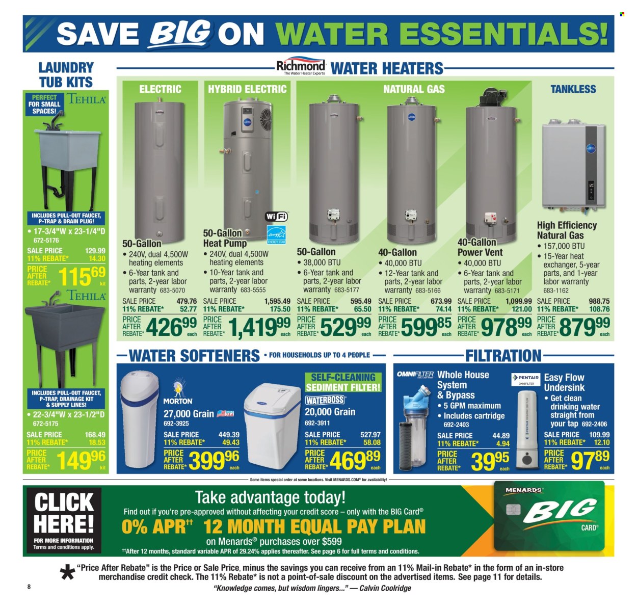 Menards ad - 07/17/2025 - 07/27/2025. Page 10