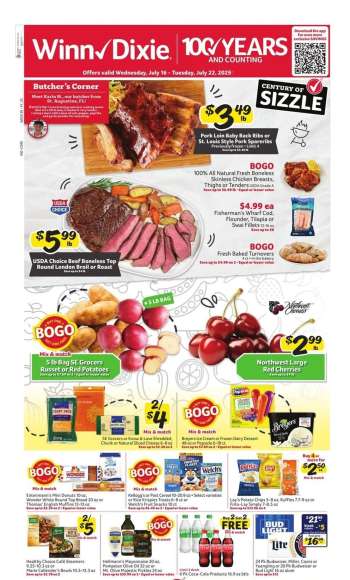 Winn Dixie Flyer - 07/16/2025 - 07/22/2025.