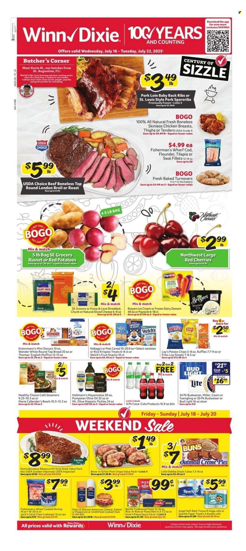Winn Dixie Flyer - 07/16/2025 - 07/22/2025.