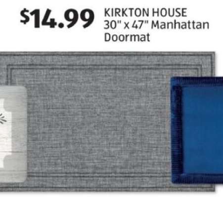 KIRKTON HOUSE 30" x 47" Manhattan Doormat