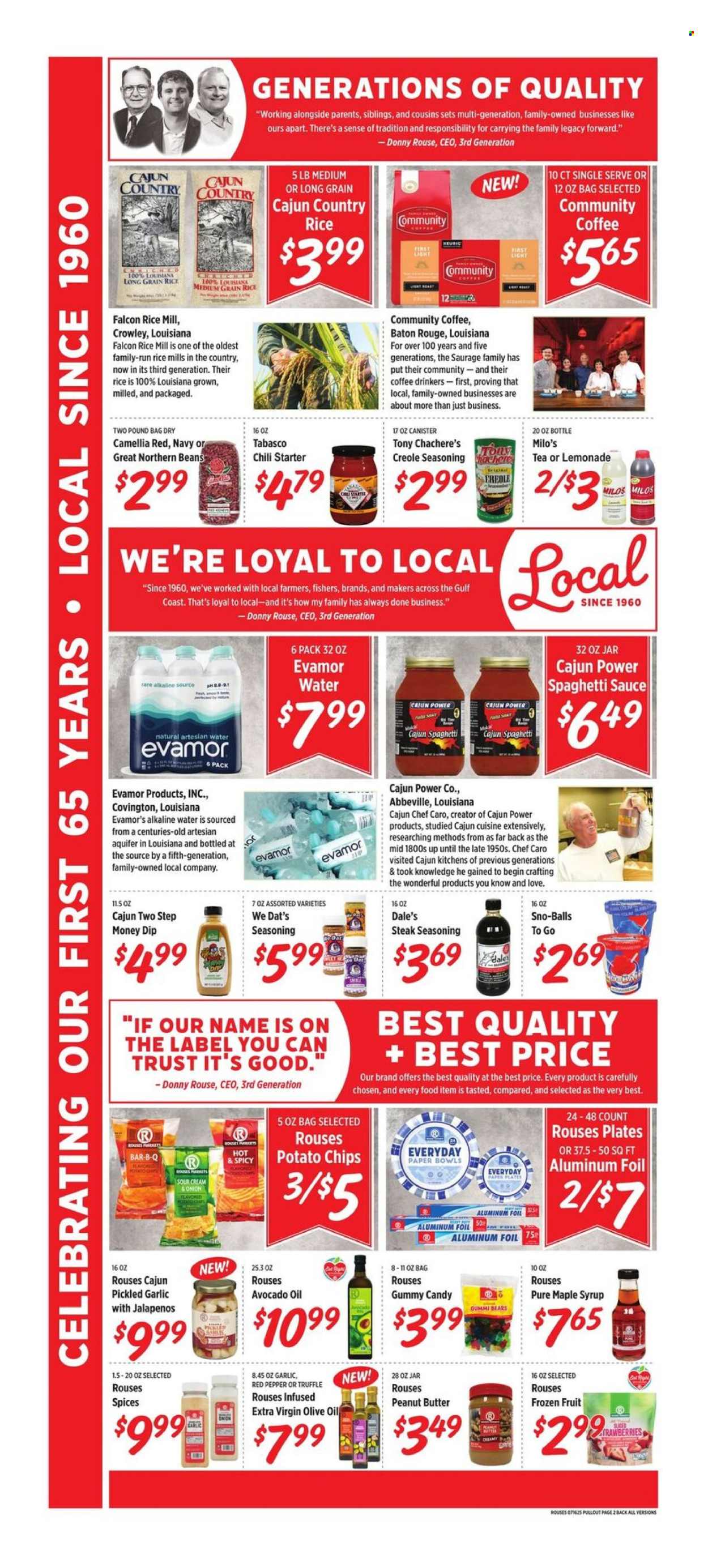Rouses Markets ad - 07/16/2025 - 07/23/2025. Page 4