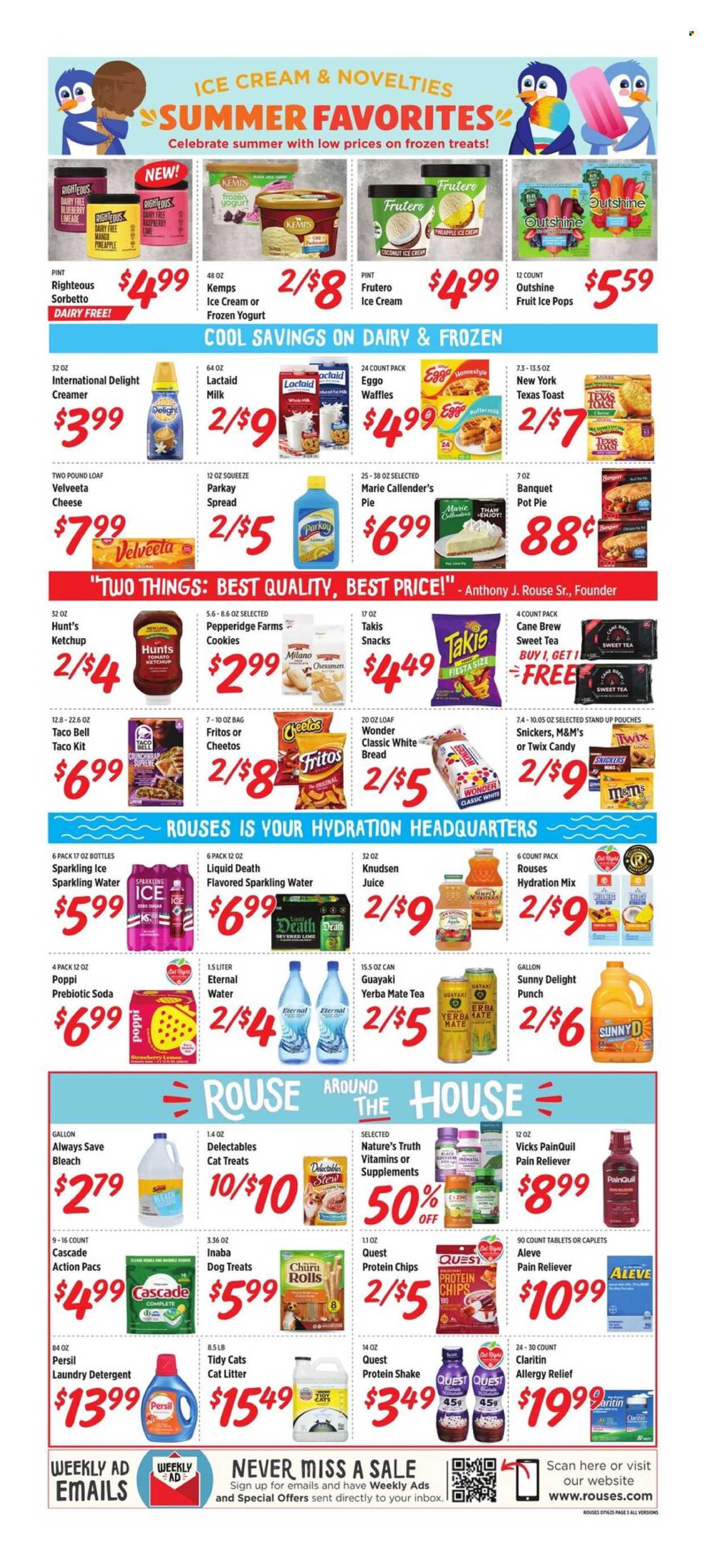 Rouses Markets ad - 07/16/2025 - 07/23/2025. Page 5