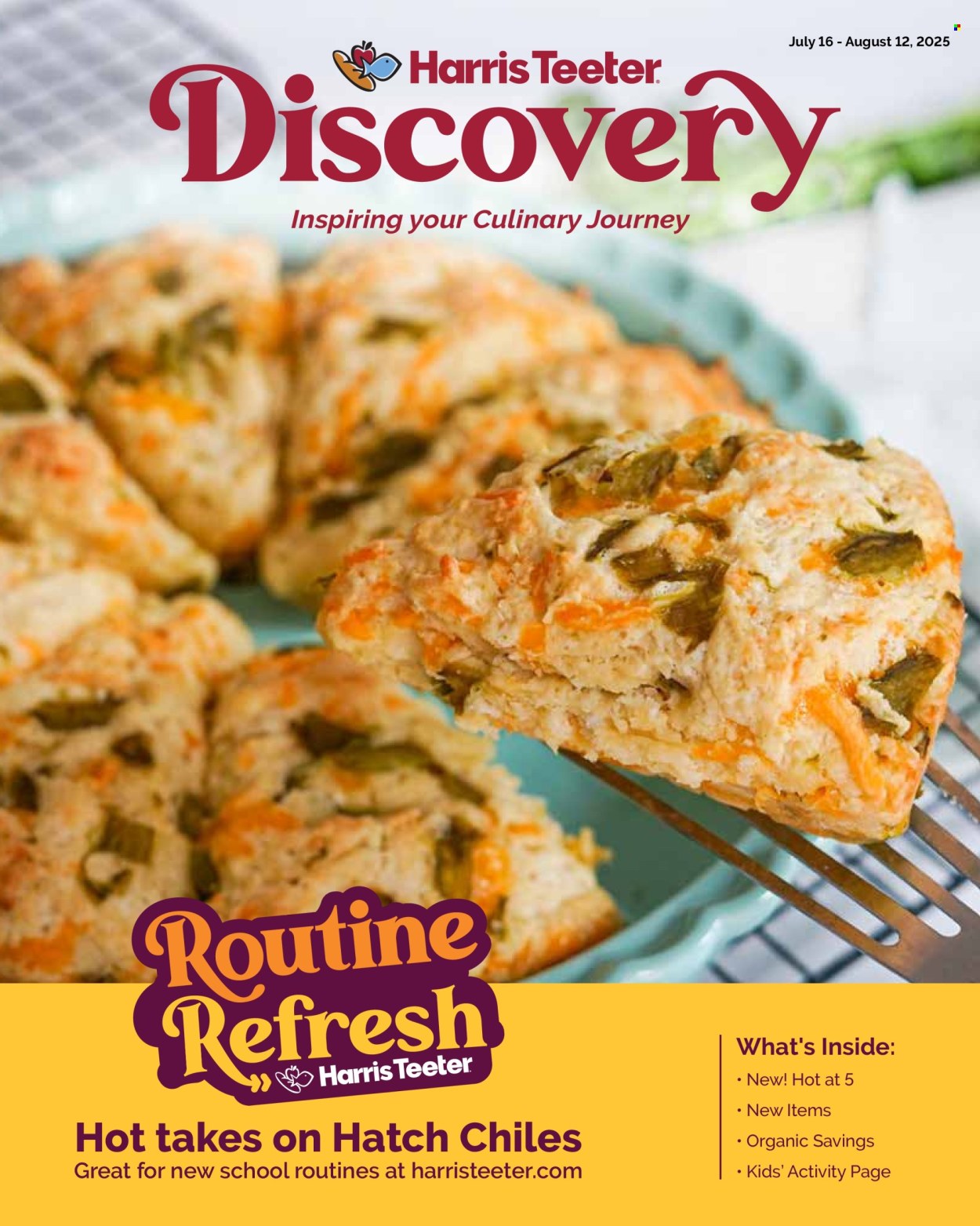 Harris Teeter ad - 07/16/2025 - 08/12/2025. Page 1
