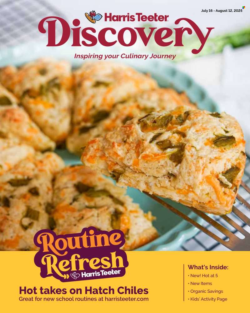 Harris Teeter Flyer - 07/16/2025 - 08/12/2025.